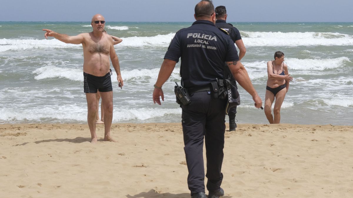 Muere un hombre de 85 años en la playa de Levante de Benidorm (Alicante)