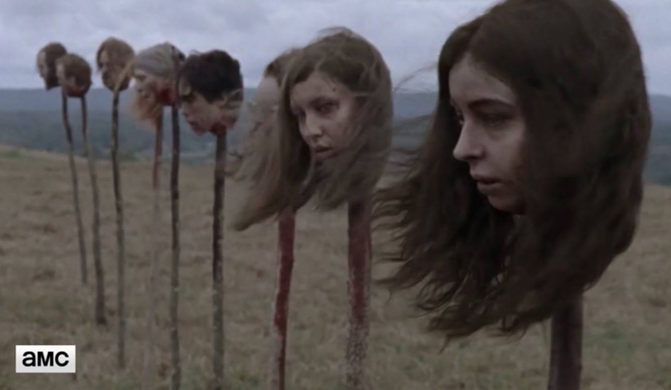 Las víctimas de la novena temporada de 'The walking dead'. (AMC)