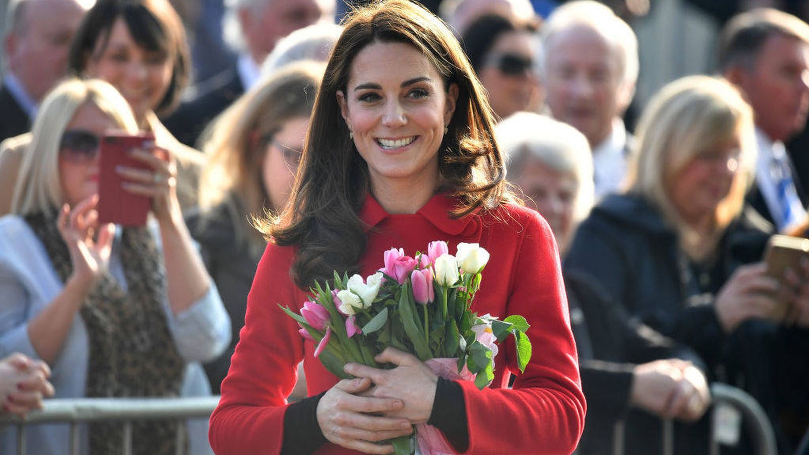 Foto: Kate Middleton en Belfast. (Getty)