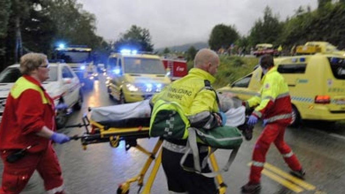 Unas 30 personas permanecen hospitalizadas en estado grave en Oslo