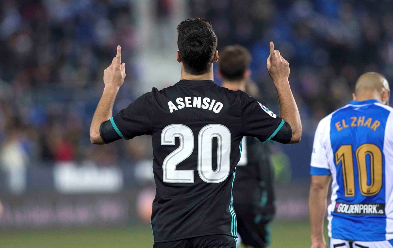 Asensio volvió a marcar después de más de dos meses. (EFE)