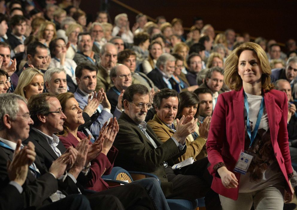 Foto: Arantza Quiroga y Mariano Rajoy. (Reuters)
