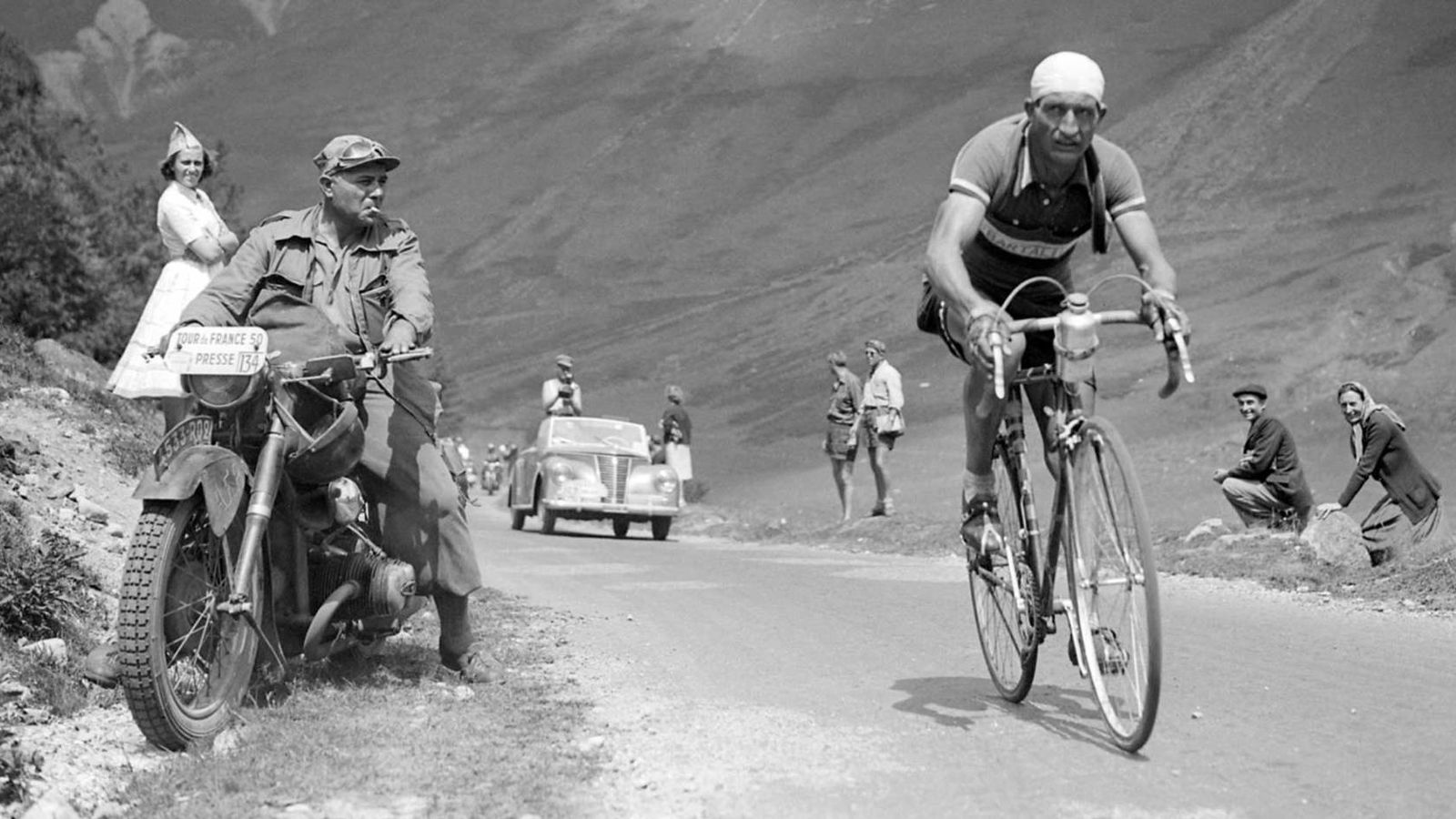 Foto: El legendario ciclista italiano Gino Bartali.