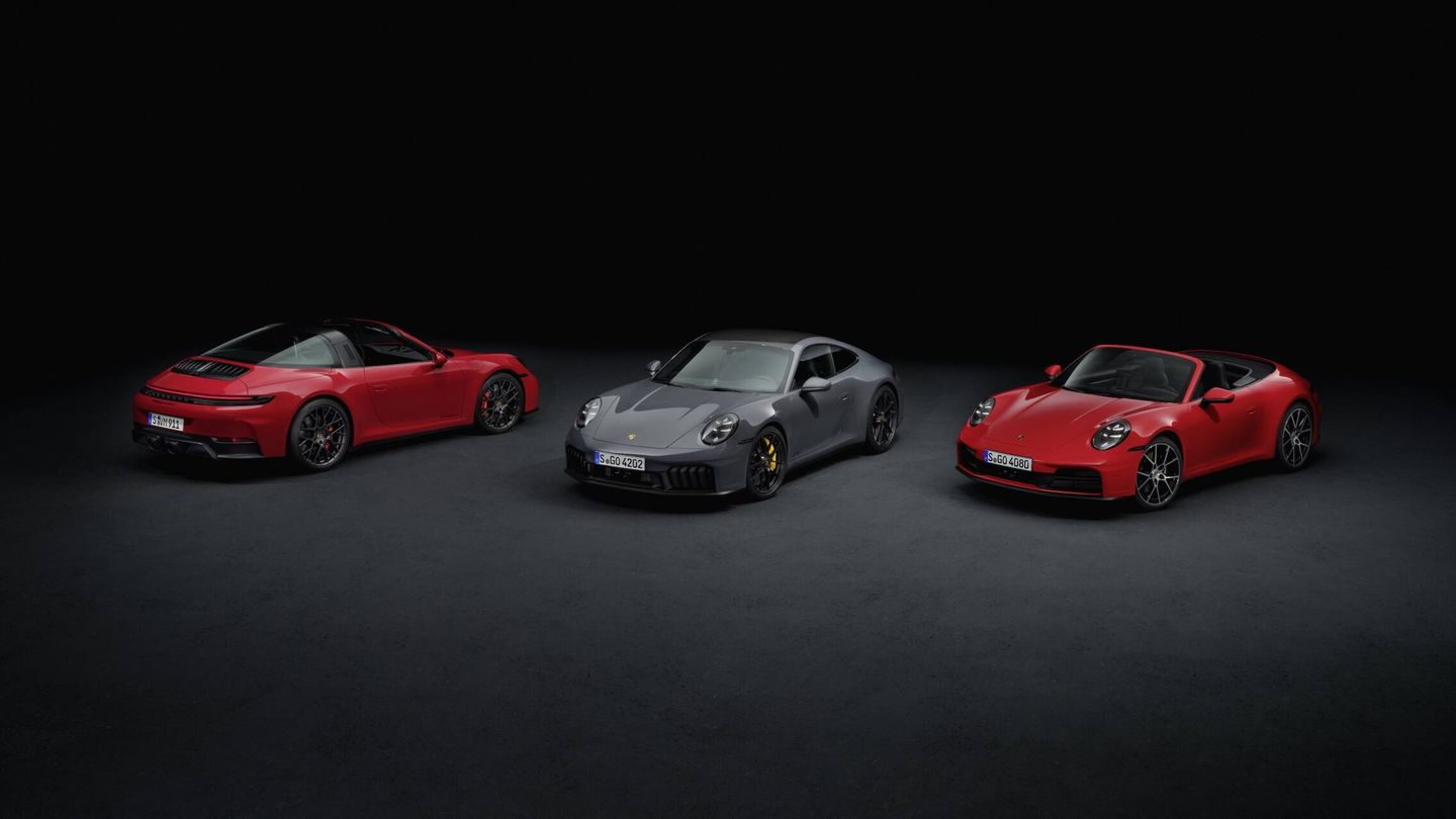 El renovado 911 permite elegir entre tres variantes de carrocería: Targa, Coupé y Cabriolet.