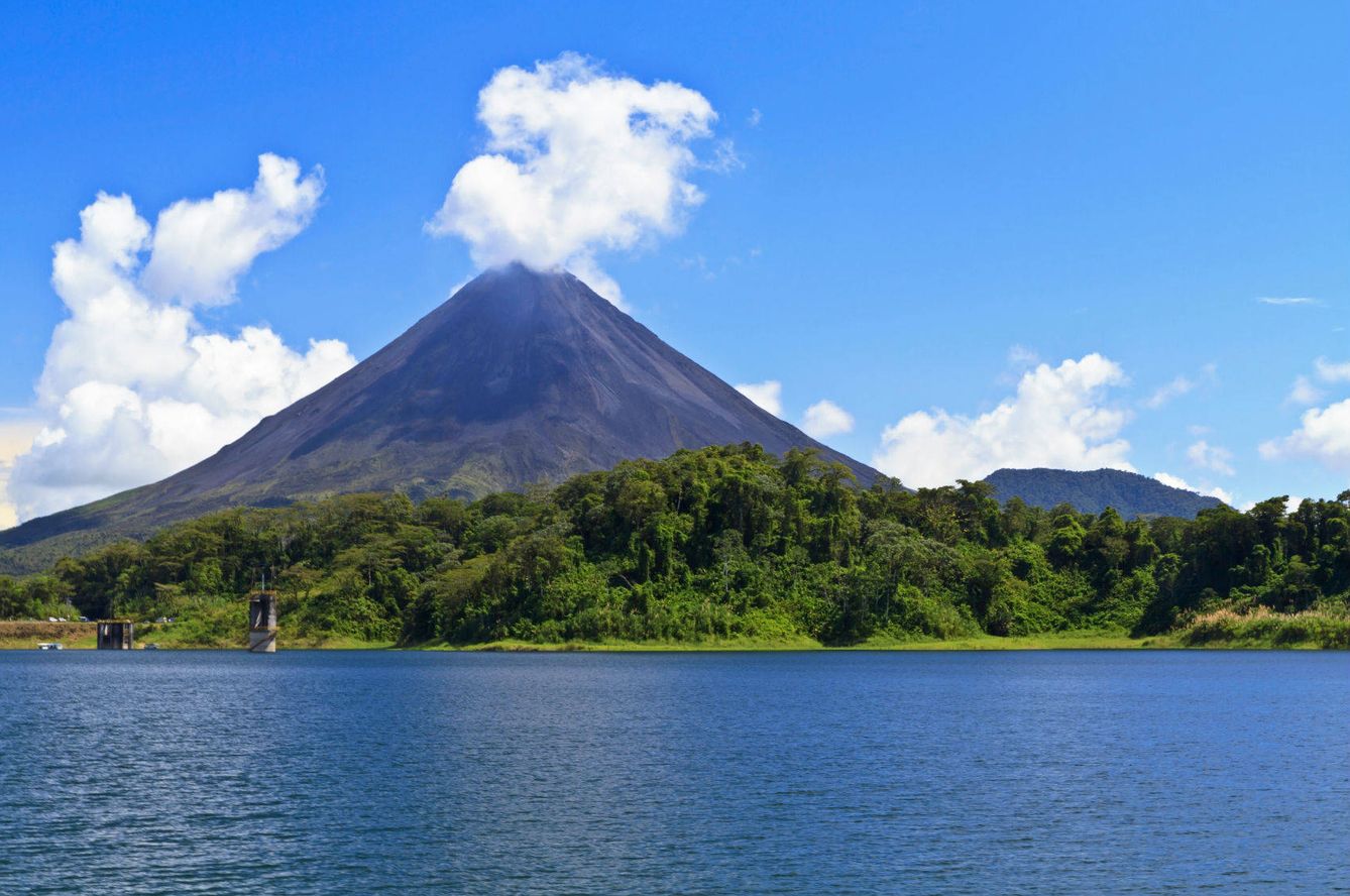 Volcán Arenal, en Costa Rica. (iStock)