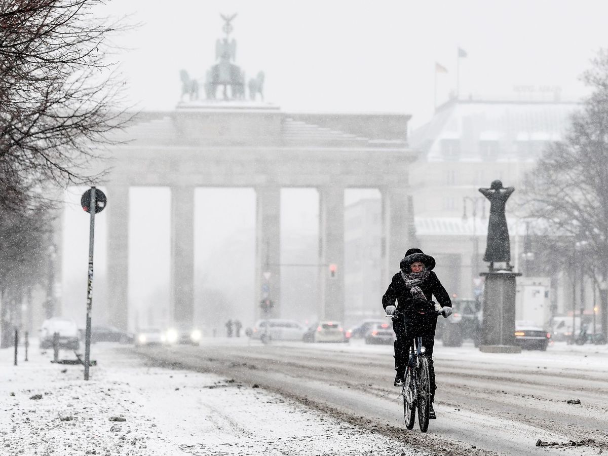 Foto: Berlín este invierno (EFE) 