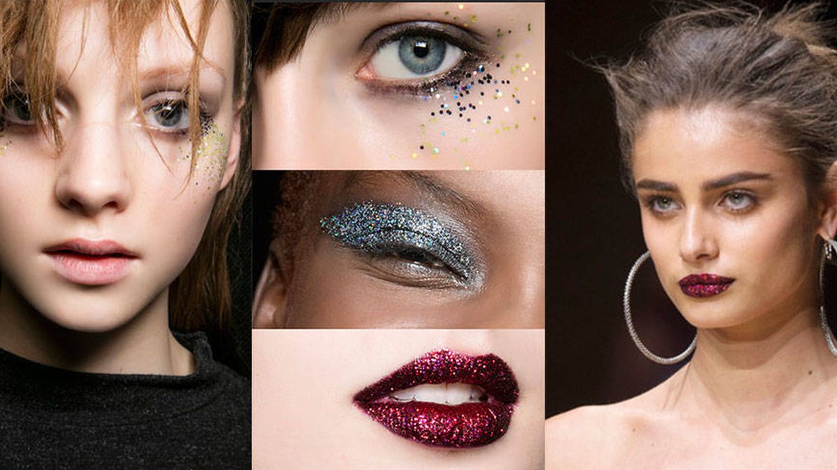 Glitter Freckles': el maquillaje que vas a llevar esta semana. Sí a la  purpurina sin excesos