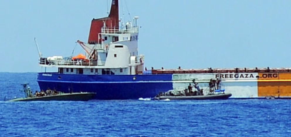 Foto: El Ejército israelí aborda "sin incidentes" un barco irlandés con destino a Gaza
