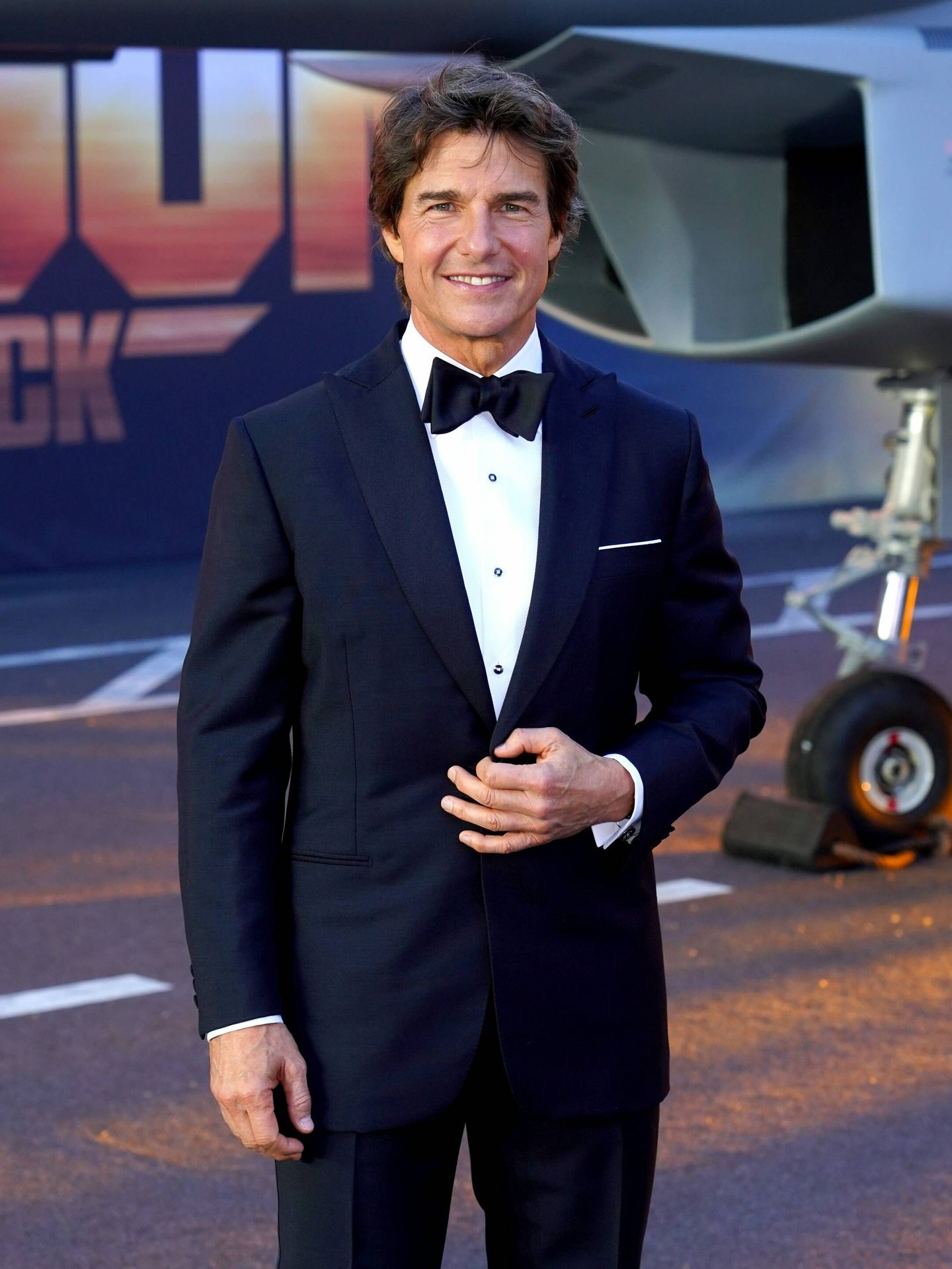 Tom Cruise, a su llegada al estreno de su película. (Cordon Press)