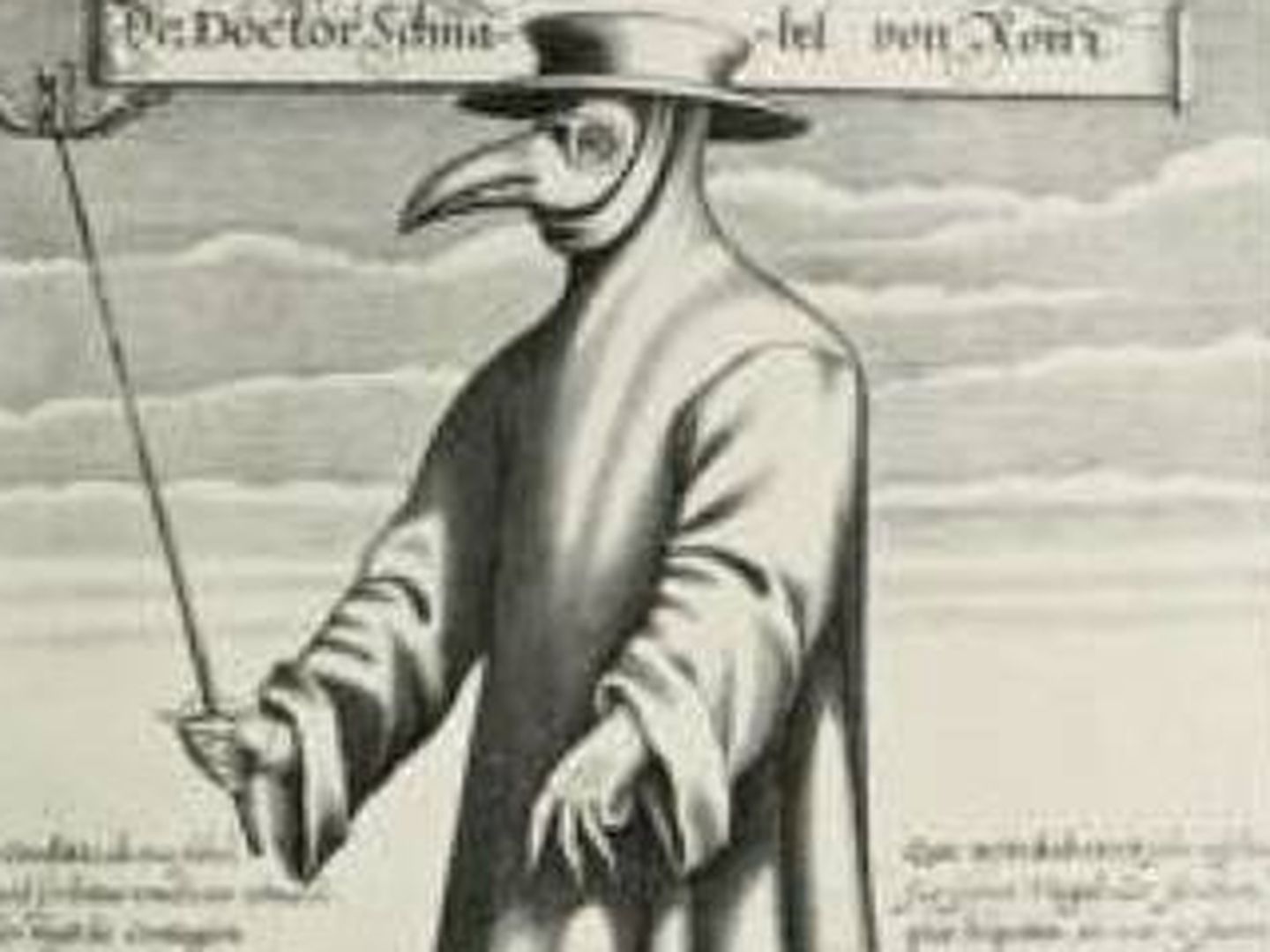 Así vestían los médicos durante la época de la peste