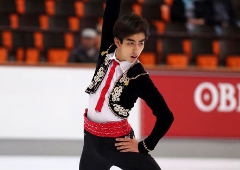 Foto: Michael Christian Martínez, el patinador filipino que sueña con medalla en Sochi.