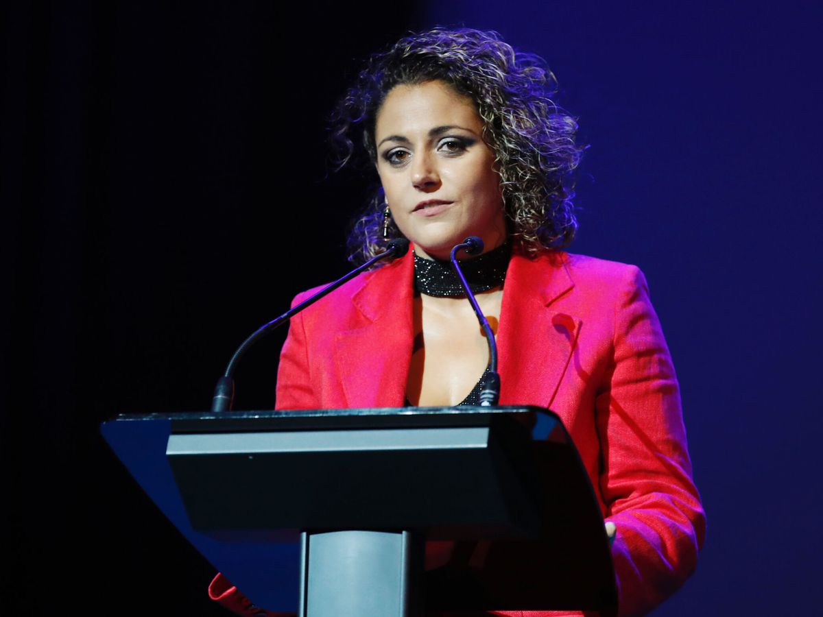 Foto: La presidenta de la Liga femenina, Beatriz Álvarez. (EFE/Javier López)