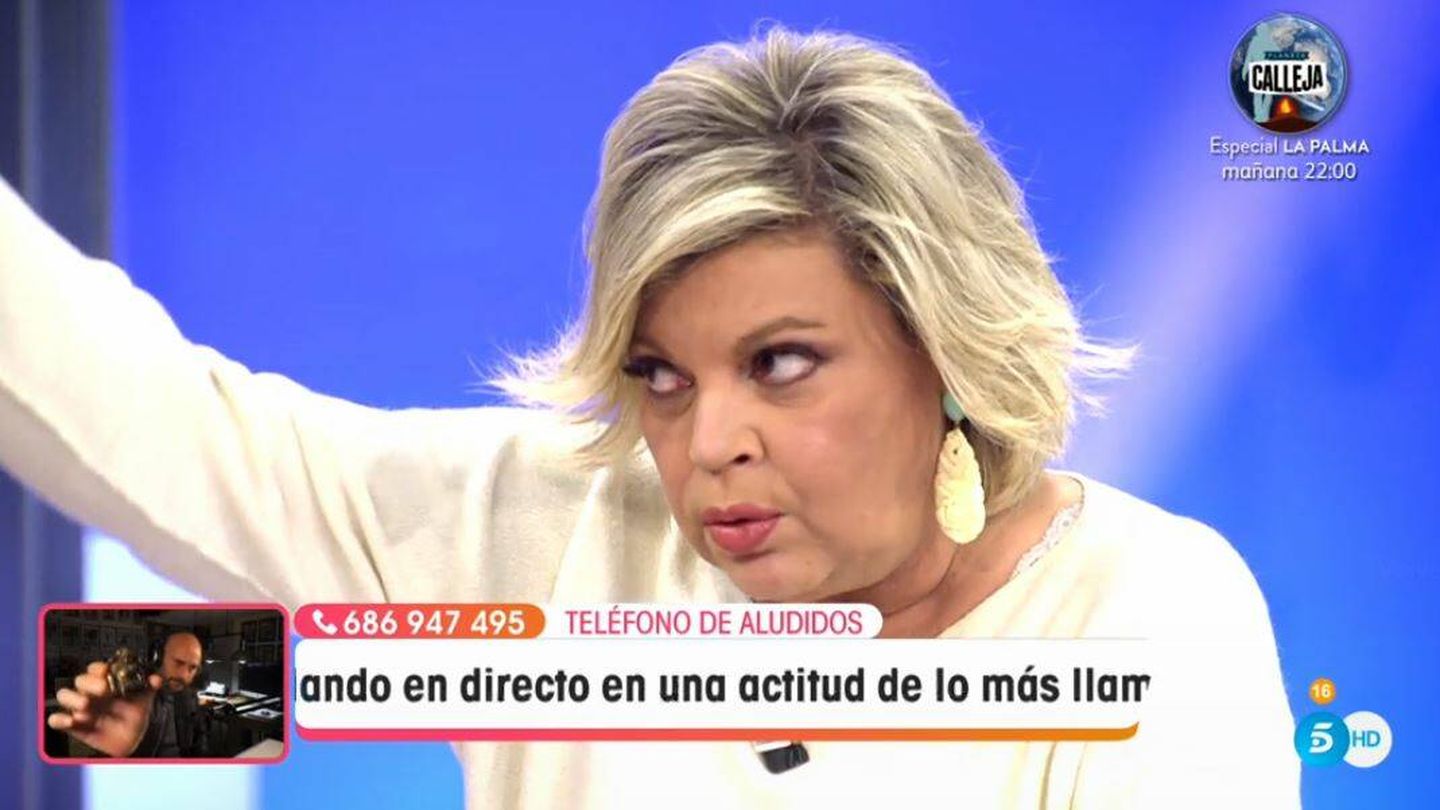 Terelu Campos en 'Viva la vida'. (Mediaset España)