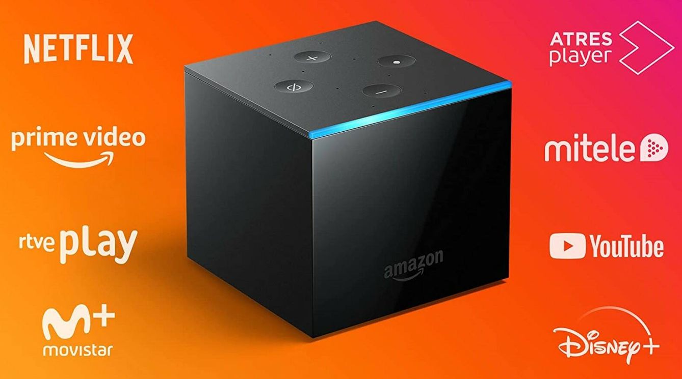 Reproductor multimedia en 'streaming' Fire TV Cube (Amazon)