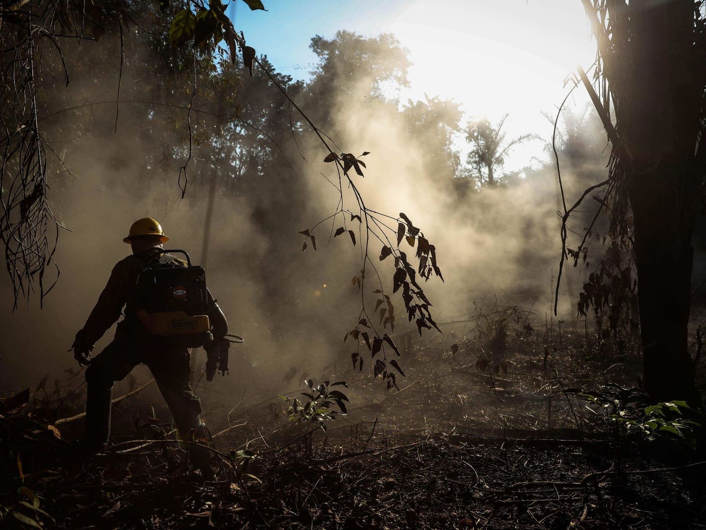 Incendios provocados en la Amazonia brasileña. (EFE)