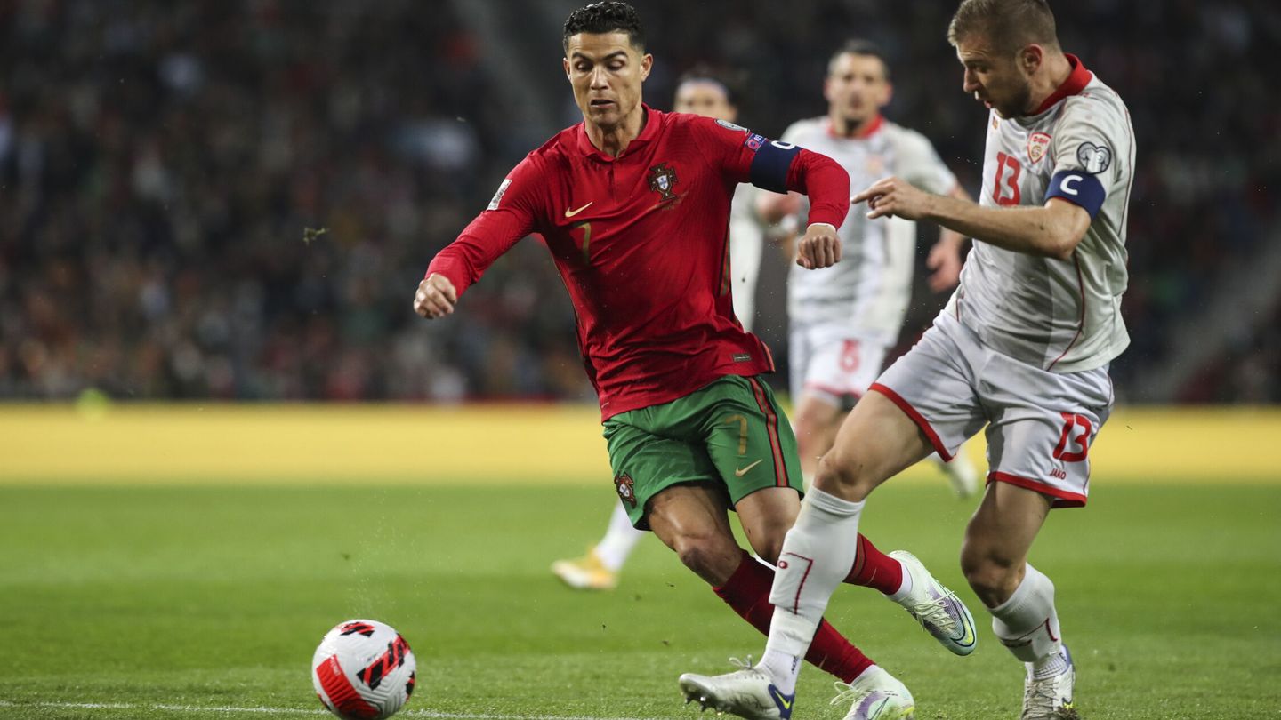 Cristiano Ronaldo en acción. (EFE/Jose Coelho)