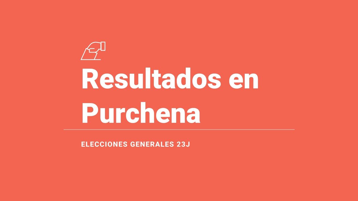 Resultados y ganador en Purchena de las elecciones 23J: el PSOE, primera fuerza; seguido de del PP y de VOX