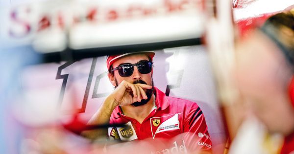 Foto: Fernando Alonso en su última carrera con Ferrari. (EFE)