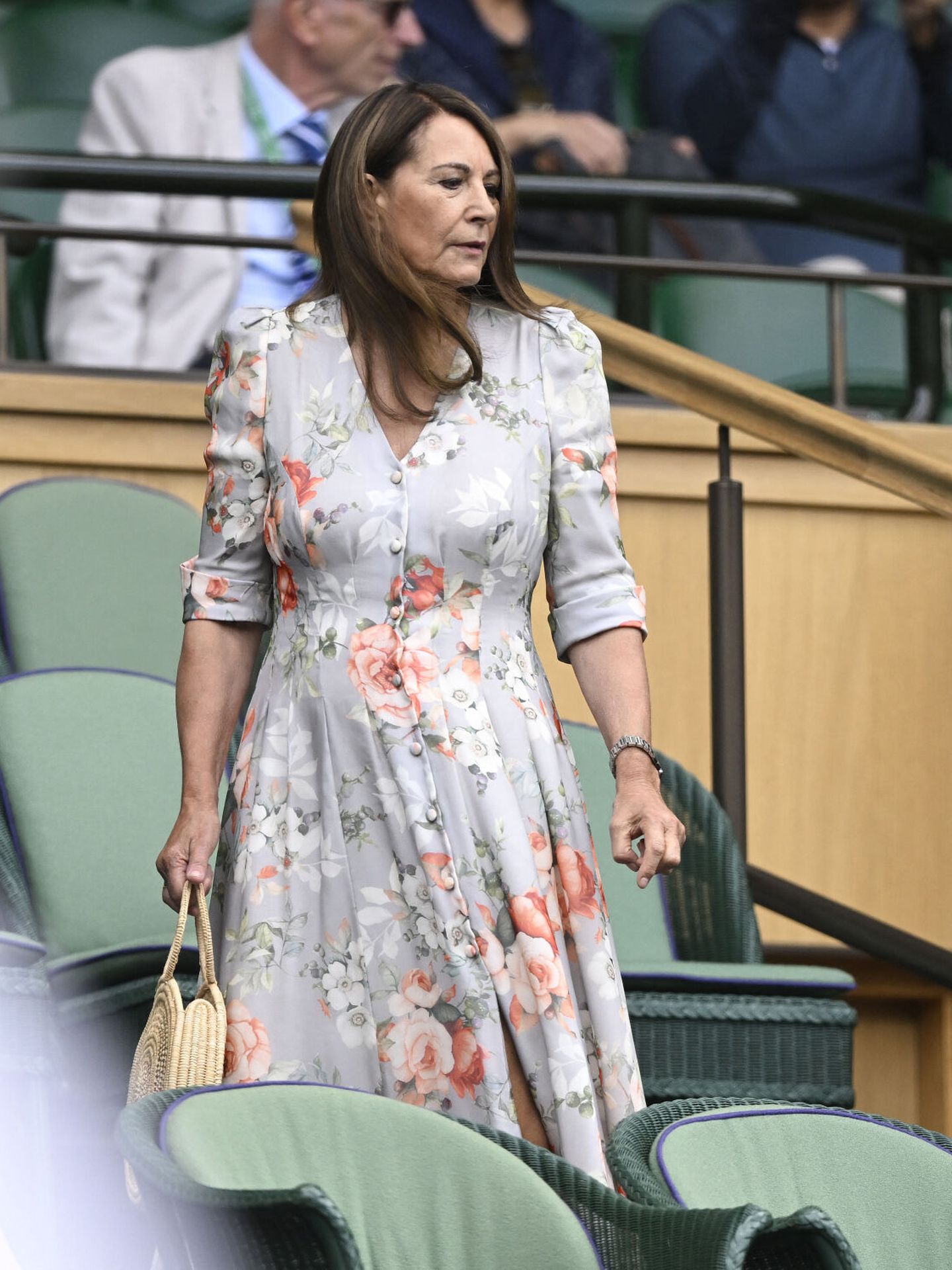 Carole Middleton, hoy en el tenis. (Reuters/Toby Melville)
