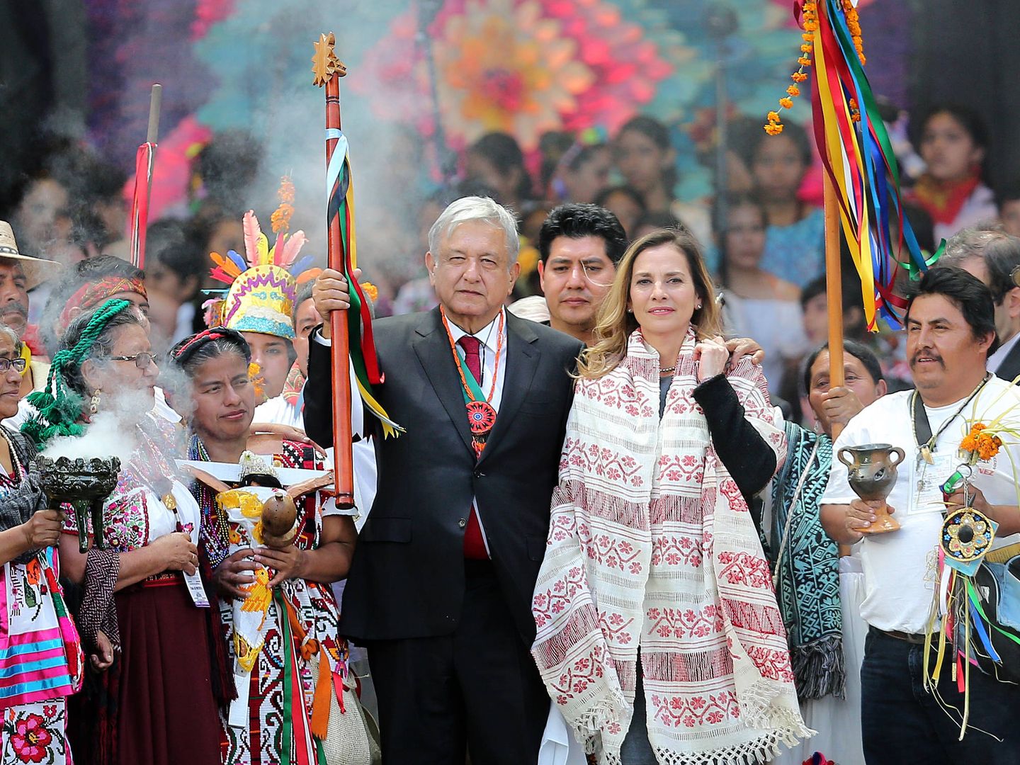 El presidente y la primera dama de México. (Getty)