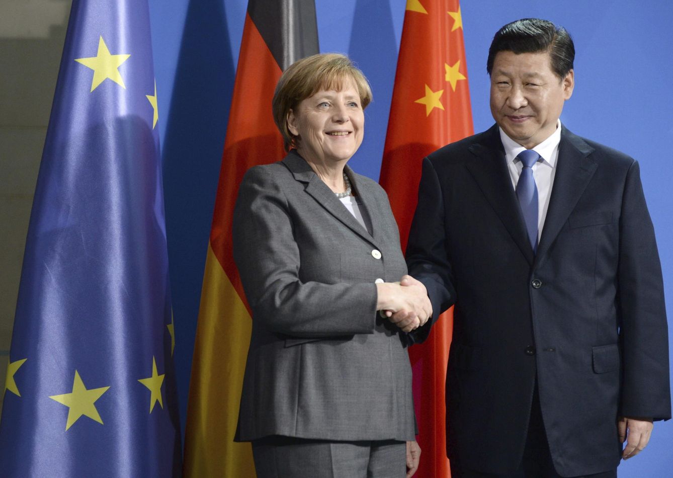 Visita del presidente chino, Xi Jinping, a Alemania (Efe).