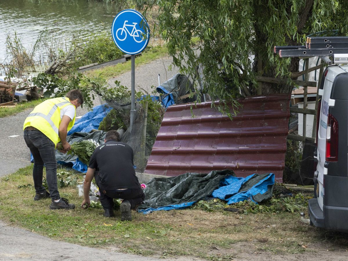Foto: Lugar donde se ha producido el accidente mortal en Nieuw-Beijerland. (EFE/EPA/Lex Van Lieshout)