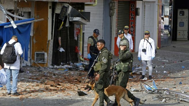 Foto de Explosión en Colombia