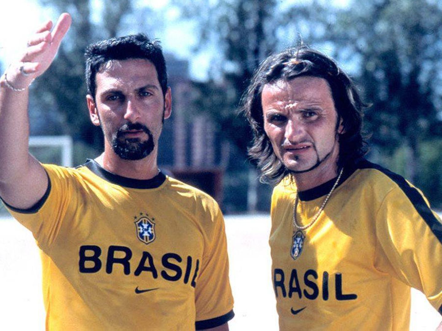Ernesto Alterio y Fernando Tejero, en 'Días de fútbol'. (Disney)