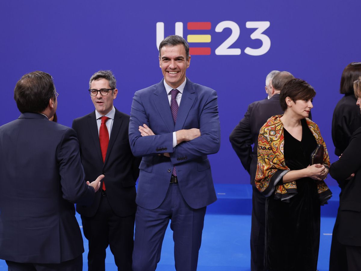 Foto: Sánchez, en la clausura de la presidencia de la UE. (EFE/Juan Carlos Hidalgo)