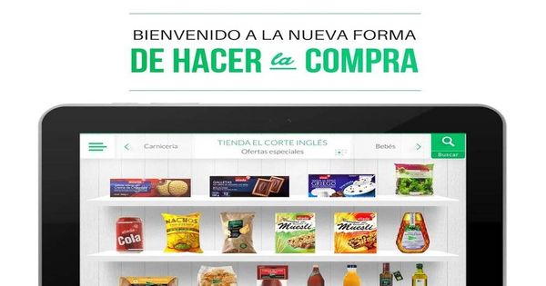 Foto: Aplicación de venta online de El Corte Inglés.