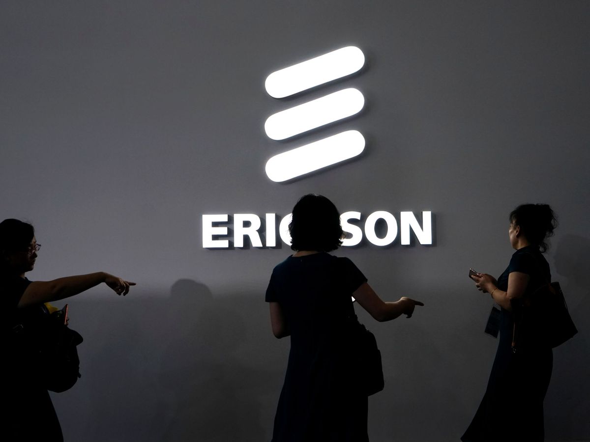 Foto: Logo de Ericsson. (Reuters/Aly Song)