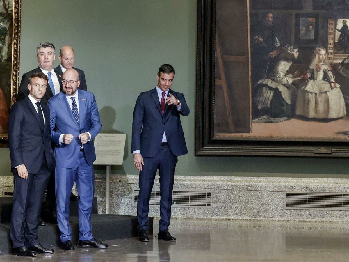 Foto de                                                                                 ¿La cumbre de la OTAN es el trampolín para una carrera internacional del presidente?                                                    