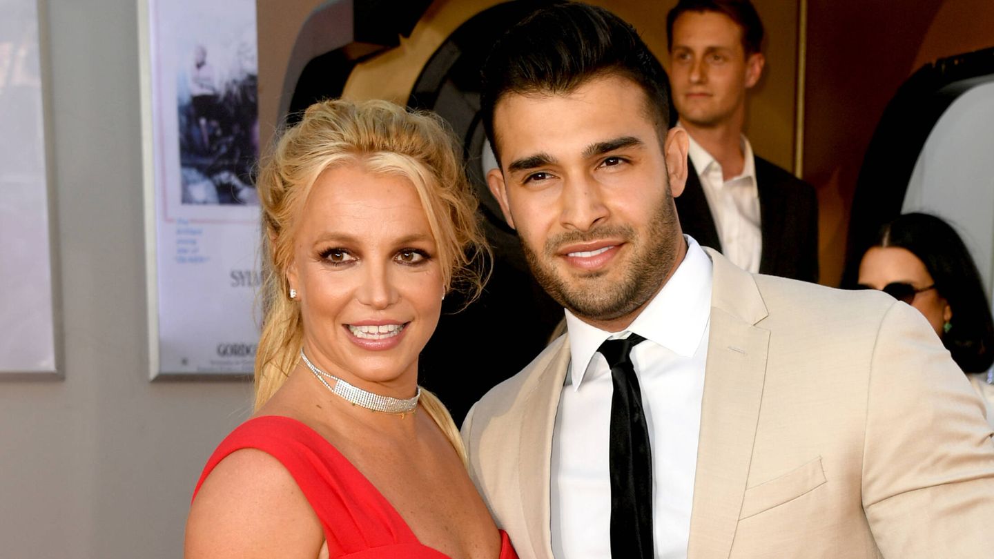 Britney y Sam ya son marido y mujer. (Getty/Kevin Winter)