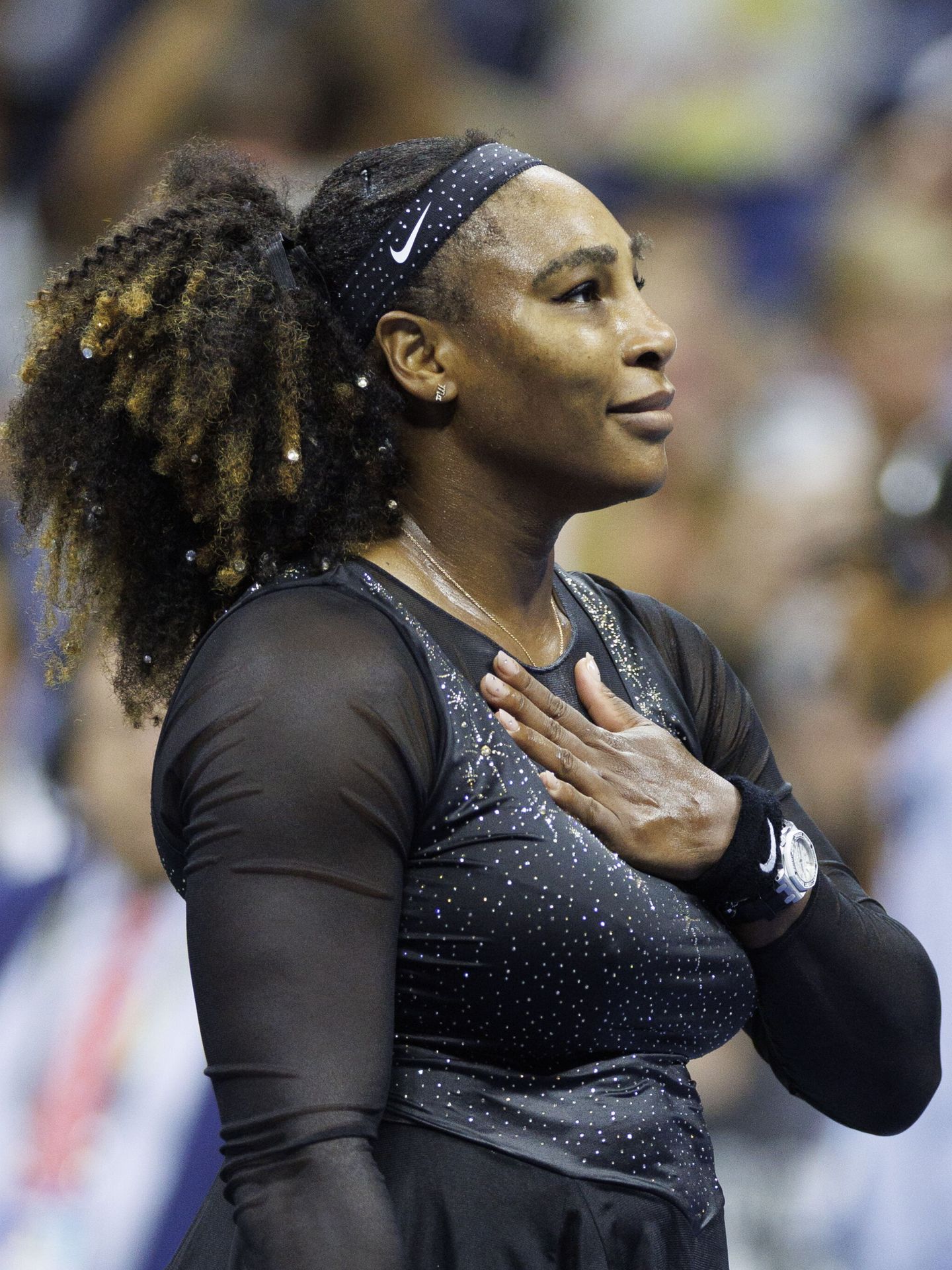 Serena Williams, en su último partido como tenista profesional. (EFE)