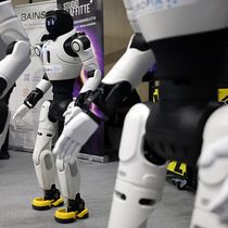 Foto: Robots de Agibot. (EFE)