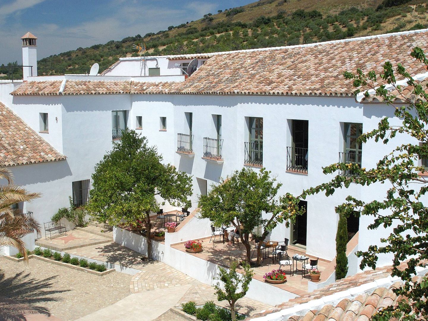 El hotel Molino del Arco, en plena Serranía de Ronda. (Cortesía)