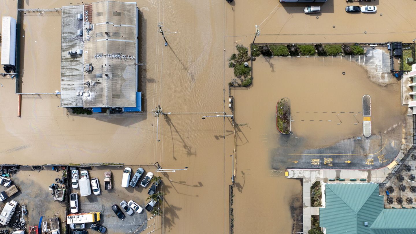 Graves inundaciones en California el pasado mes de marzo. (EFE/L. Ching) 