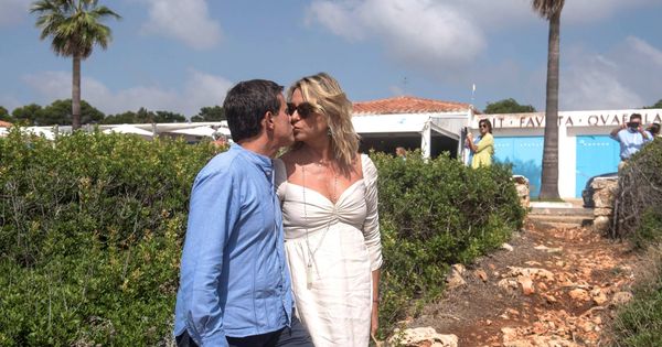 Foto:  Valls y Gallardo finalizan los festejos de su boda en Menorca. (EFE)