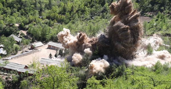 Foto: Corea del Norte desmantela la instalación de pruebas nucleares Punggye-ri. (EFE)