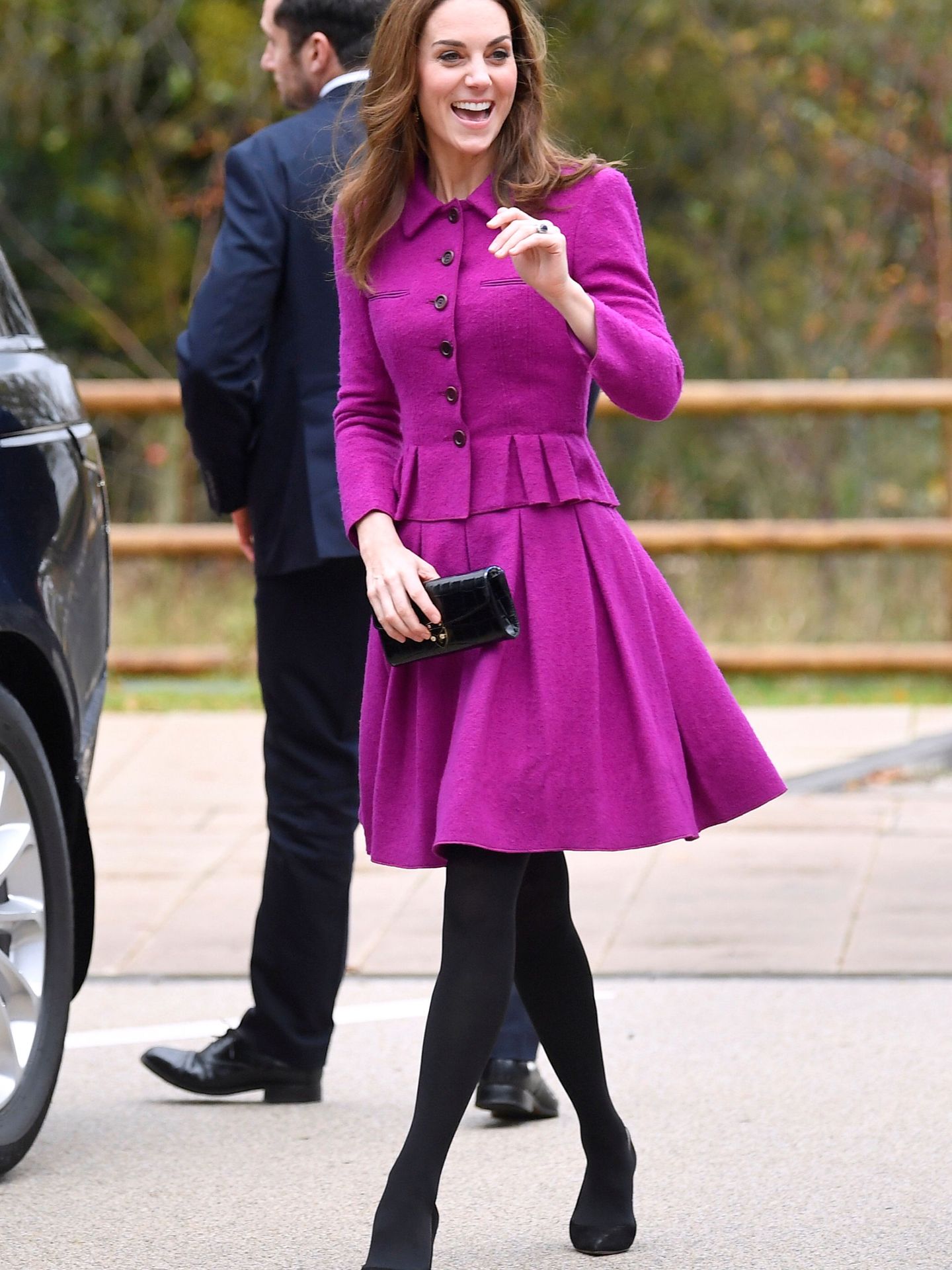 El look de Kate Middleton. (Reuters)