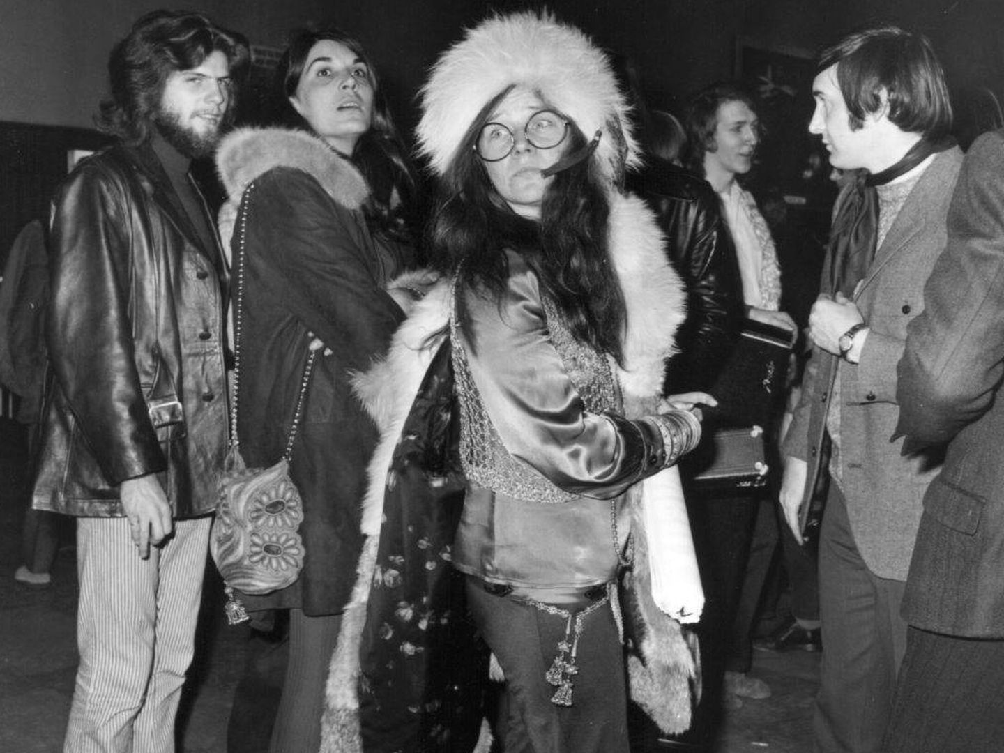 Janis Joplin, con Big Brother And The Holding Company. (Getty)
