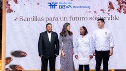 Tres productores de cacao, protagonistas del evento 'Semillas para un futuro sostenible' presidido por la Reina