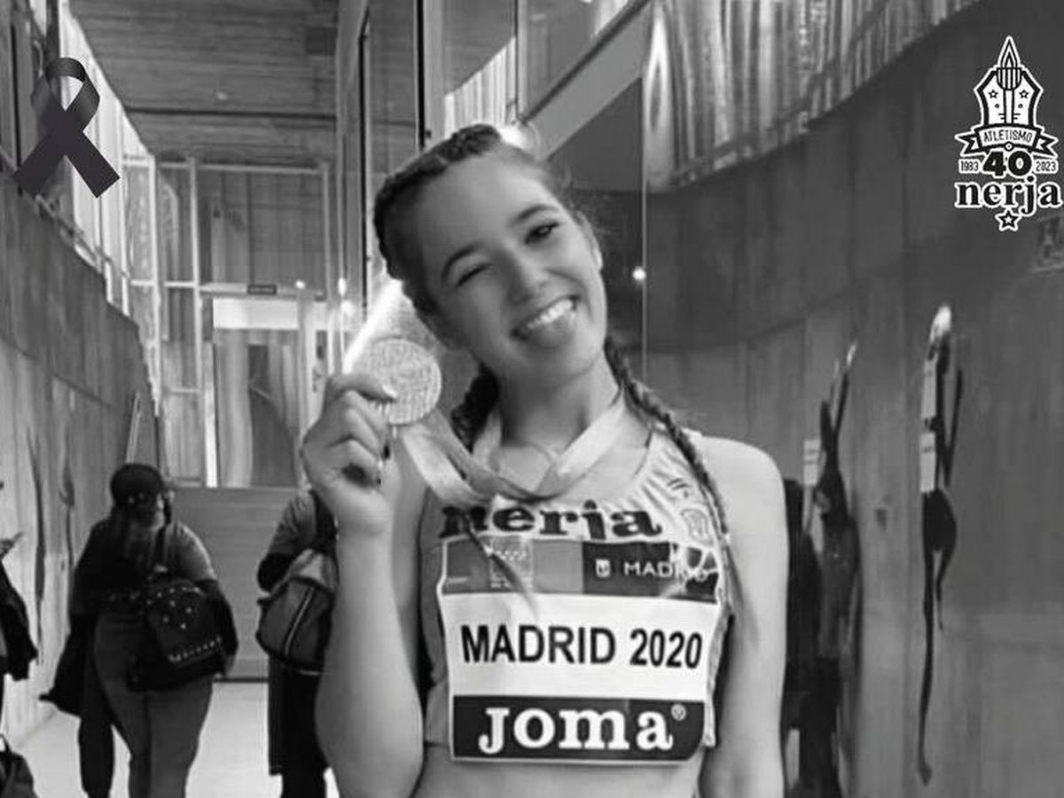 Foto: La atleta española. (Club Nerja Atletismo)
