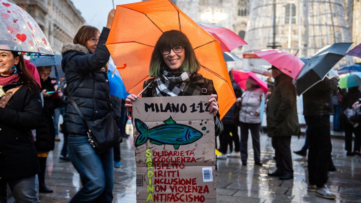 A Matteo Salvini se le rebelan las sardinas: "La otra Italia se ha despertado"