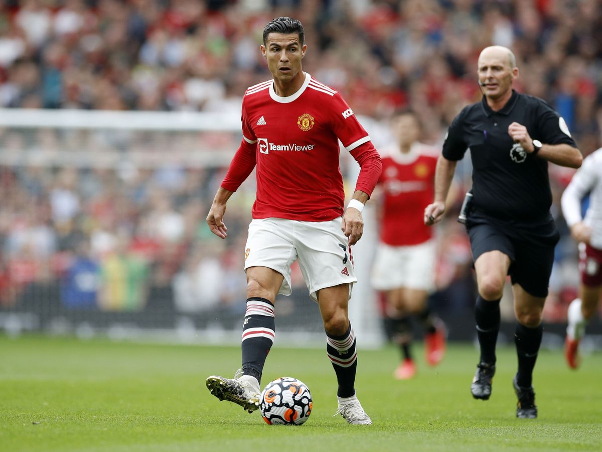 Foto: Cristiano Ronaldo, durante un partido de la Premier League. (Reuters)