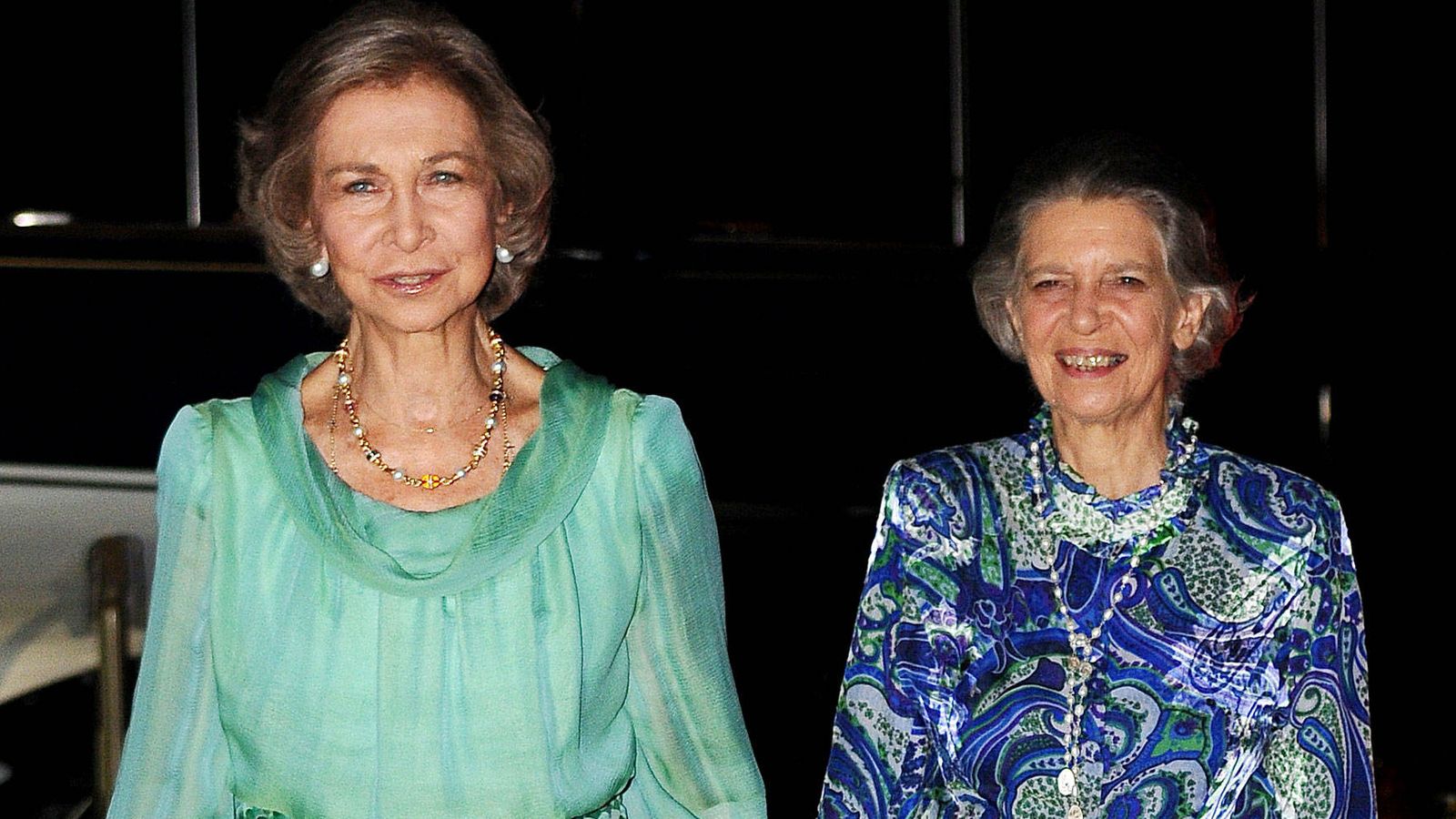 Foto: La reina Sofía y la princesa Irene. (Getty)