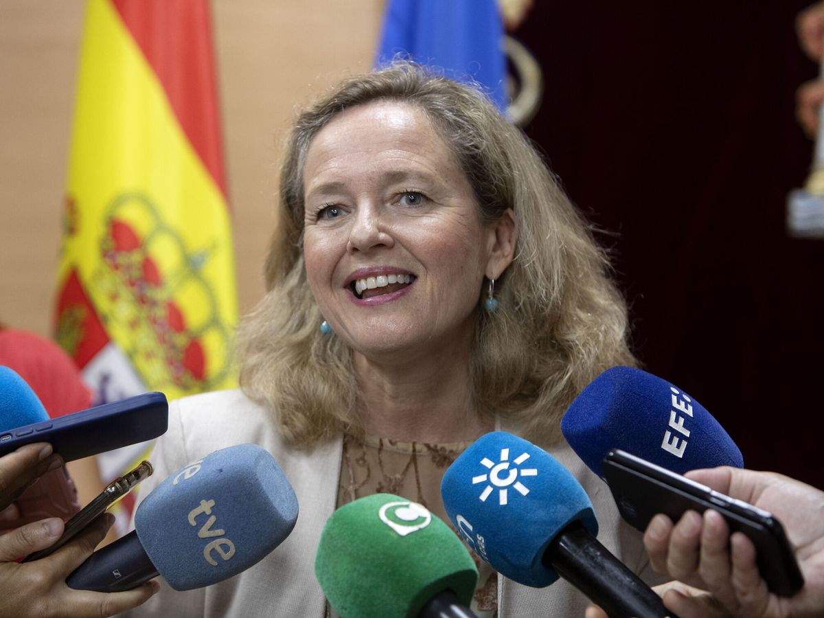 Foto: La vicepresidenta económica, Nadia Calviño. (EFE/Román Ríos)