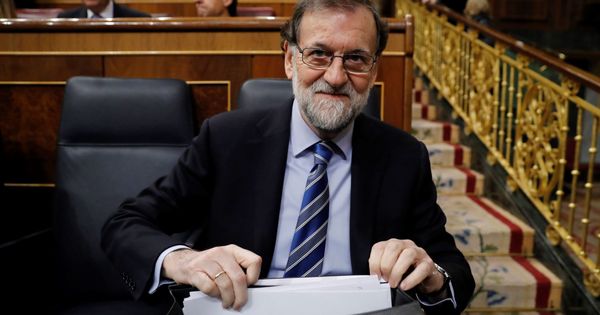 Foto: El presidente Mariano Rajoy, en el Congreso. (EFE)