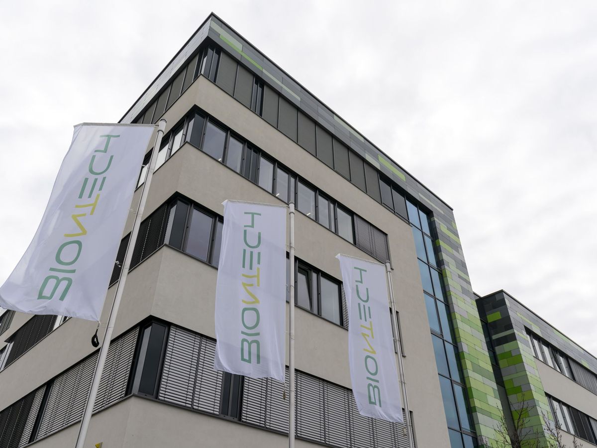 Foto: La sede de la empresa BioNTech en Mainz, Alemania. (EFE)