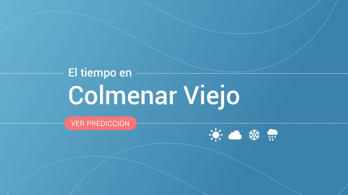 Previsión meteorológica en Colmenar Viejo: alerta amarilla por vientos y nevadas
